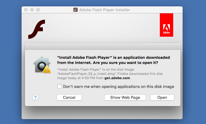 what is the latest adobe flash player for mac